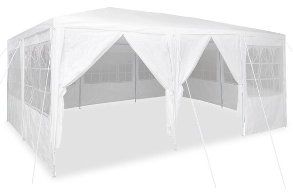 Partysátor Fehér 600 x 400 x 266 cm Polietilén