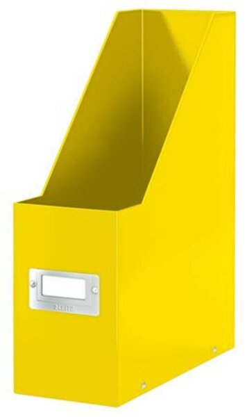 Iratpapucs, PP/karton, 95 mm, LEITZ Click&Store, sárga (E60470016)