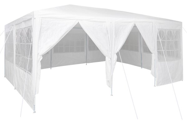 Partysátor Fehér 600 x 400 x 266 cm Polietilén