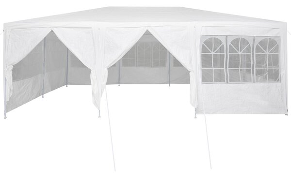 Partysátor Fehér 600 x 400 x 266 cm Polietilén