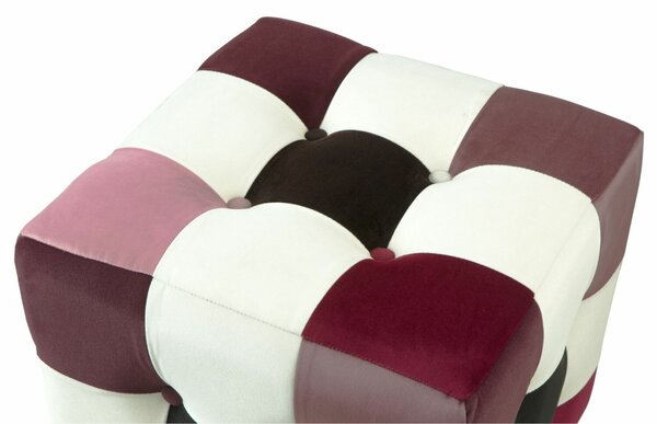 Atelier Del Sofa Többszínű Patchwork Puff v2