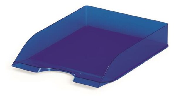 Irattálca, műanyag, DURABLE, Basic, áttetsző kék (DB1701673540)