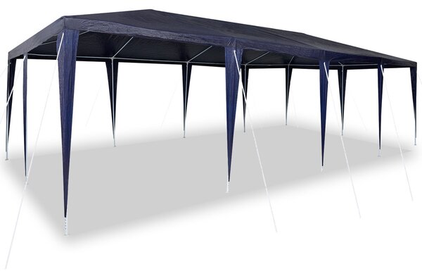 Partysátor Kék 800 x 400 x 266 cm Poliészter és Acél