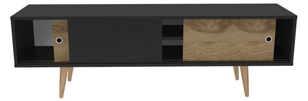 Hanah Home TV-állvány Antracit Tölgy Ecrin - Antracit, Tölgy