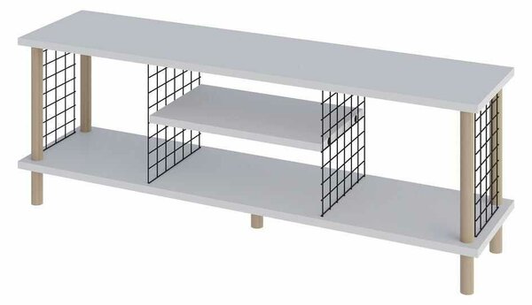 Hanah Home TV Stand White Peka-0048 - White