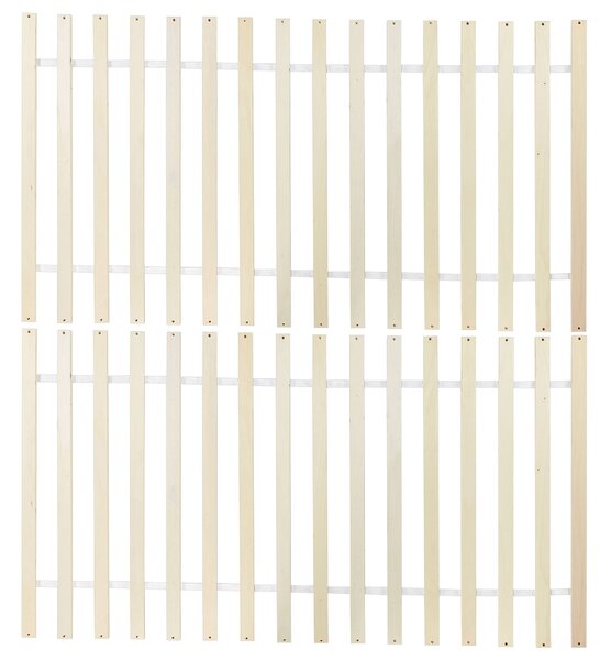 Ágy Fenyő MAYENNE 180 x 200 cm Sötétbarna
