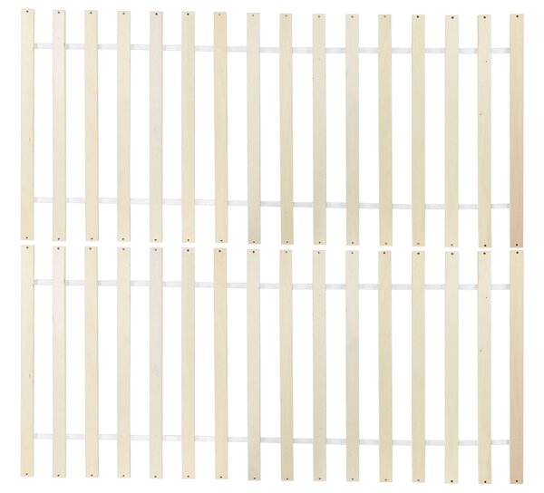 Ágy Fenyő MAYENNE 140 x 200 cm Sötétbarna