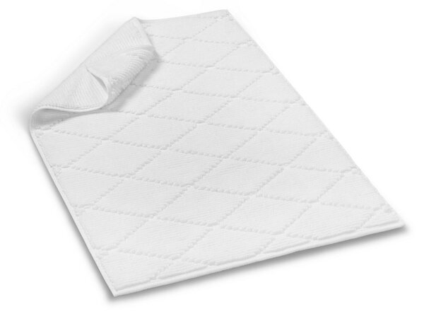 L'essential Maison White Diamond fürdőszoba szőnyeg - Fehér