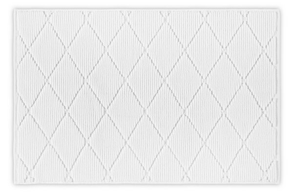 L'essential Maison White Diamond fürdőszoba szőnyeg - Fehér