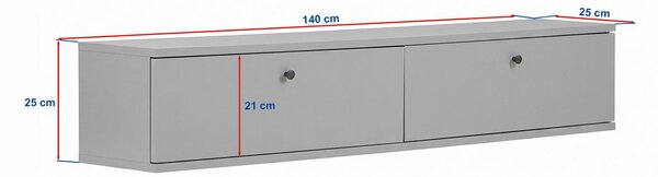 Hanah Home TV Stand Atlantic Pine Ligne 140 - Atlantic Pine