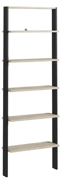 Hanah Home Könyvespolc Travertine Anthracite Hero - Travertin, Antracit