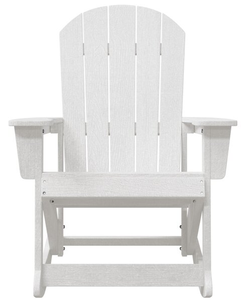 Adirondack hintaszék Fehér 73.5x92x90 cm HDPE