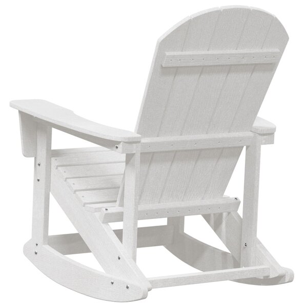 Adirondack hintaszék Fehér 73.5x92x90 cm HDPE