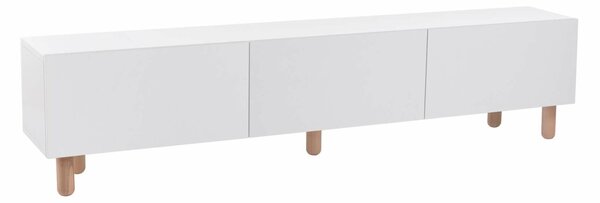 Hanah Home TV Stand White Alvin - White