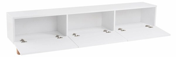 Hanah Home TV Stand White Alvin - White