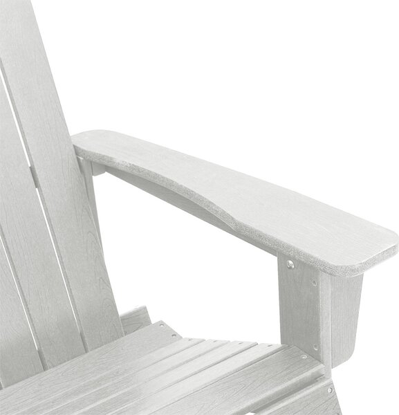 Adirondack hintaszék Fehér 73.5x92x90 cm HDPE
