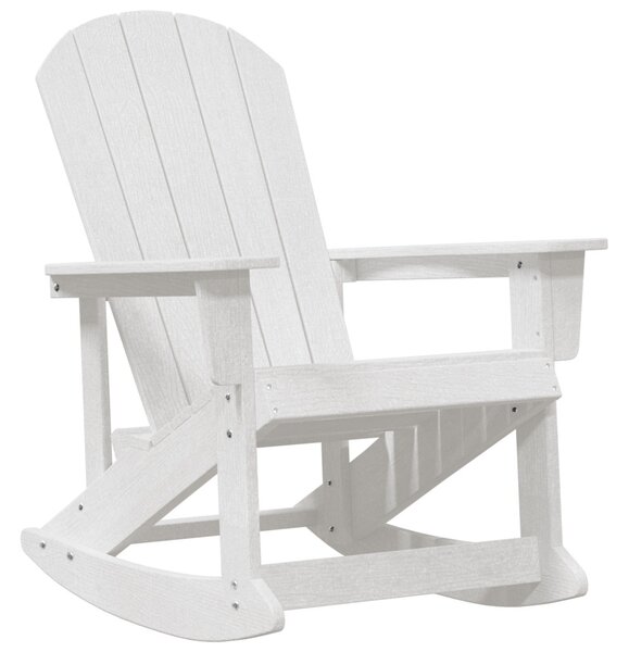 Adirondack hintaszék Fehér 73.5x92x90 cm HDPE
