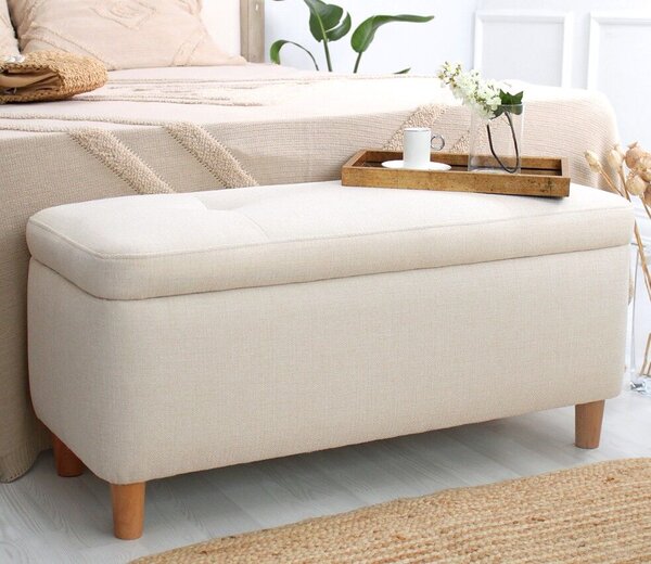 Atelier Del Sofa Puff Rocio - Krém
