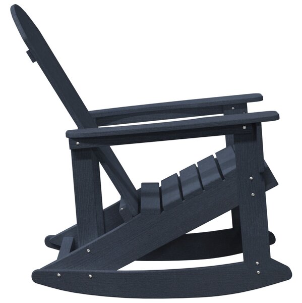 Tengerészkék Adirondack hintaszék 73.5x92x90 cm HDPE