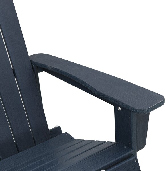 Tengerészkék Adirondack hintaszék 73.5x92x90 cm HDPE