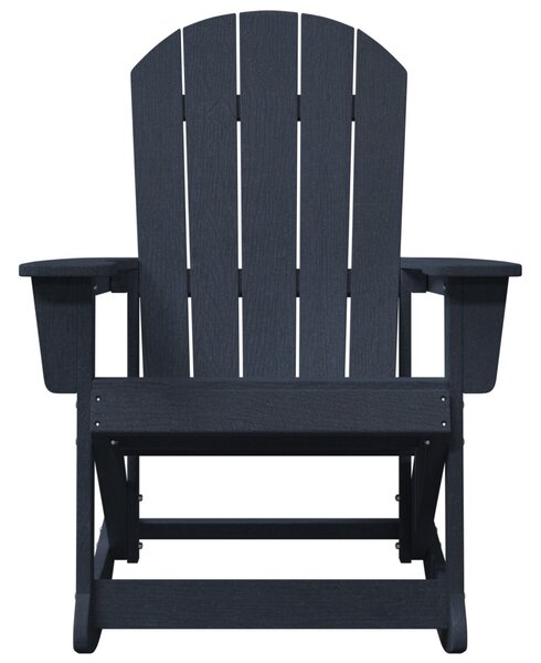 Tengerészkék Adirondack hintaszék 73.5x92x90 cm HDPE