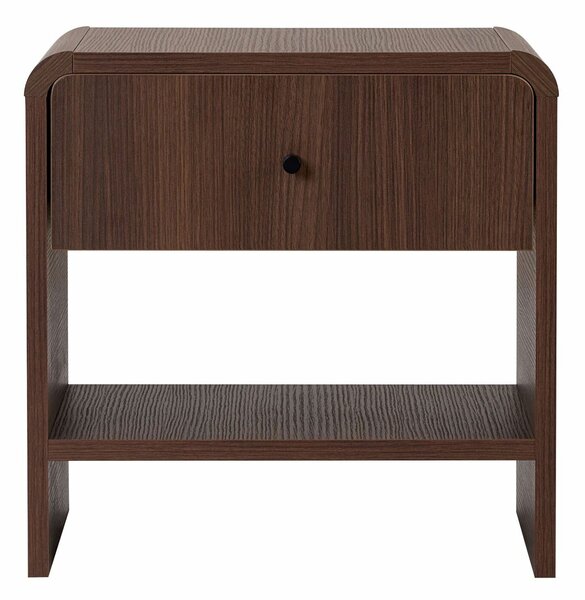 Hanah Home Nightstand Milano Walnut Parila - Milano Walnut
