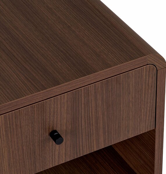 Hanah Home Nightstand Milano Walnut Parila - Milano Walnut