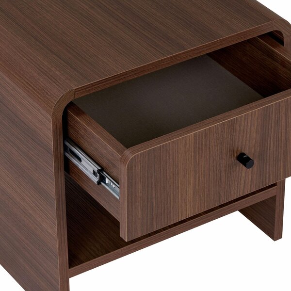 Hanah Home Nightstand Milano Walnut Parila - Milano Walnut