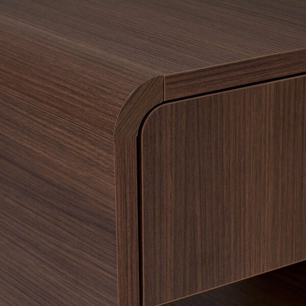 Hanah Home Nightstand Milano Walnut Parila - Milano Walnut