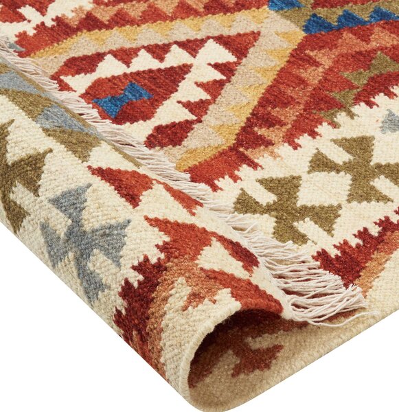 Szőnyeg OSHAKAN Színes 160 x 230 cm Gyapjú Kilim