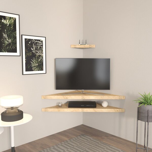Hanah Home TV állvány Oak Mensi - Tölgy