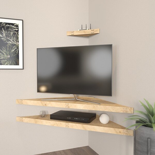 Hanah Home TV állvány Oak Mensi - Tölgy
