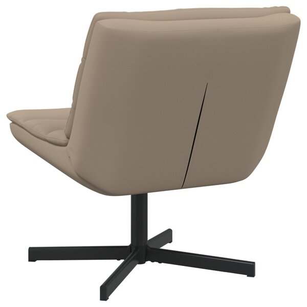 Forgószék Kávé Poliészter, Fém alap Standard Ergonómikus