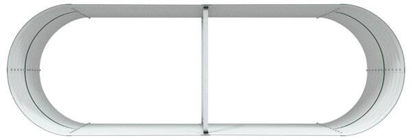 Kerti Magaságy Zöld 240x80x81 cm Horganyzott Acél