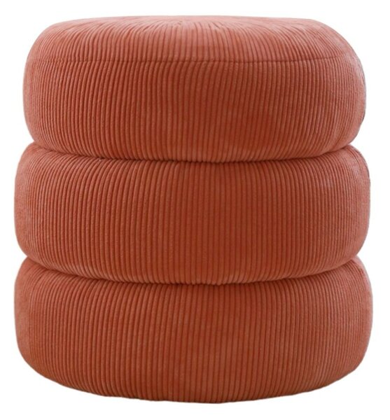 Atelier Del Sofa Coral Boum puff - cinóbervörös