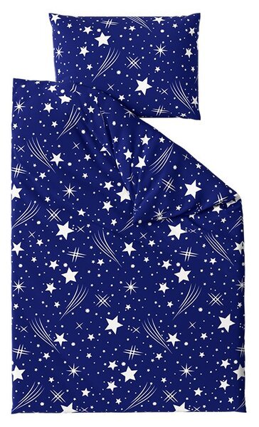 Polipamut ágyneműhuzat NIGHT SKY POLY kék Ágyneműhuzat mérete: 70 x 90 cm | 140 x 200 cm