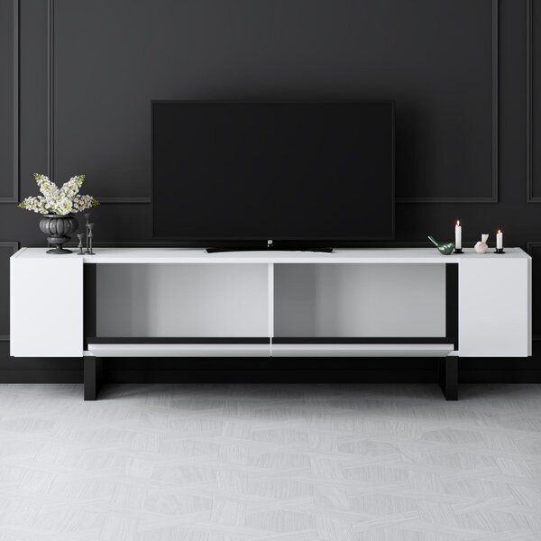 Hanah Home TV állvány Yildiz - fehér, fekete