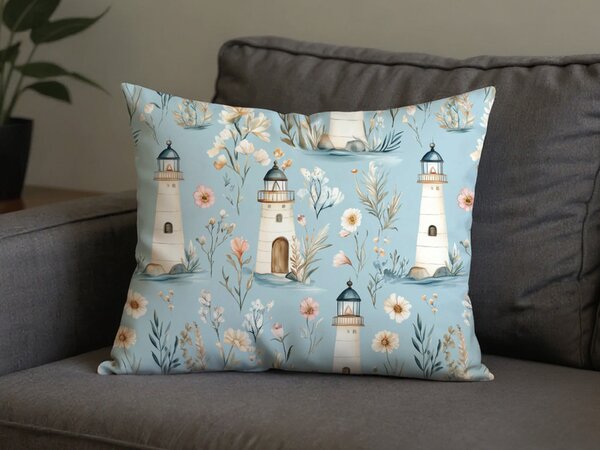 Polipamut párnahuzat LIGHTHOUSE POLY 50x70 cm, kék
