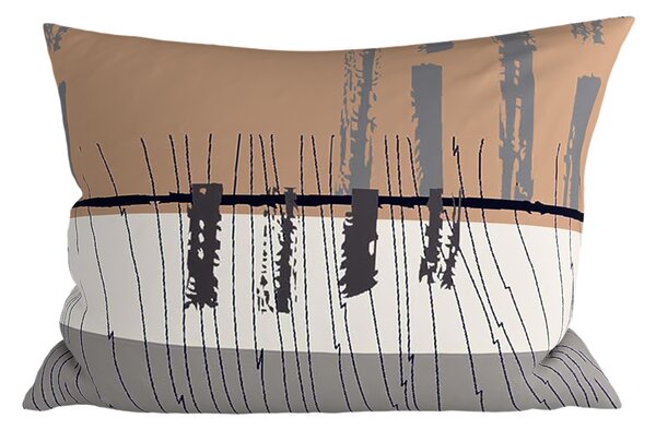 Polipamut párnahuzat PINIA POLY 70x90 cm, szürke