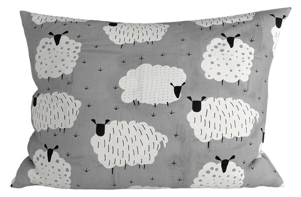 Polipamut párnahuzat SHEEP POLY 70x90 cm, szürke
