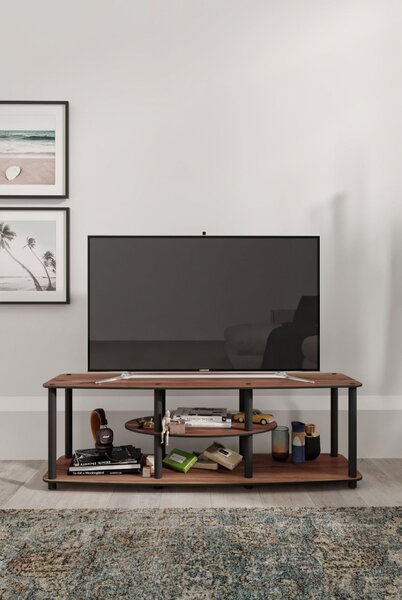 Hanah Home TV Stand Walnut Mesivo - Walnut