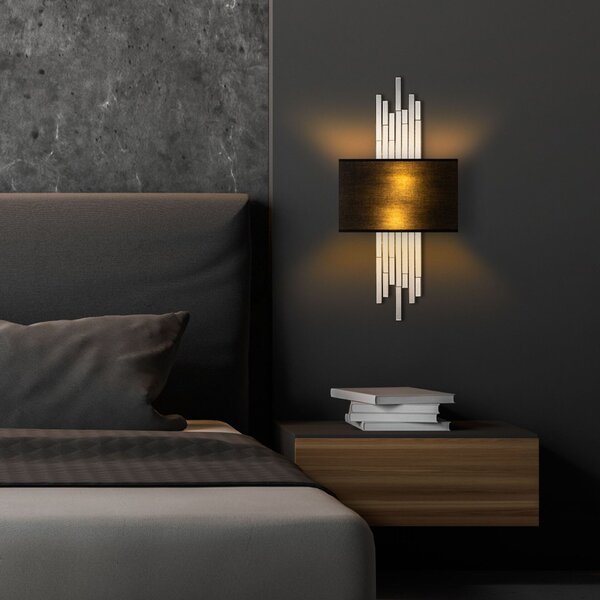Opviq fali lámpa WhiteBlack Axıs - 15124