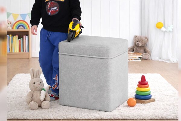 Atelier Del Sofa Oliver puff - szürke
