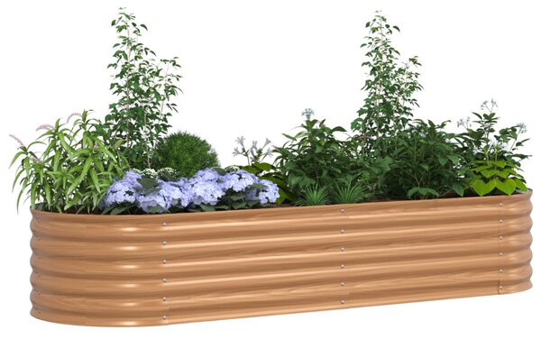 Emelt Ágy Barna 240 x 80 x 44 cm Acél
