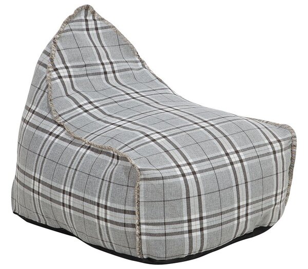Babzsák 200 L DROP LINEN 63 cm 75 cm Szürke