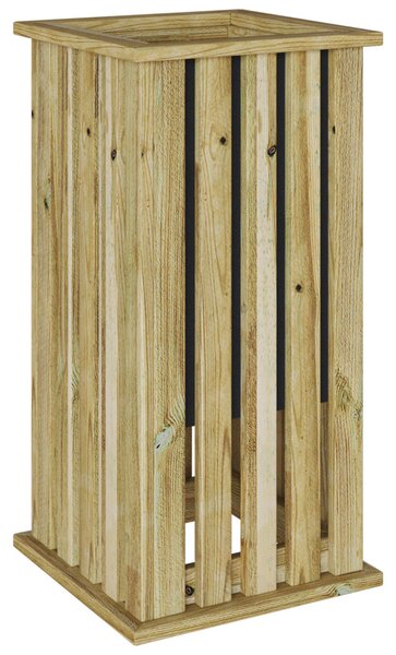 Kerti virágcserép 33x33x65 cm Impregnált fenyő