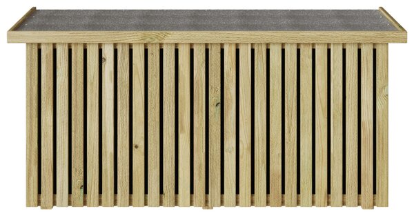 Tároló Láda 119x44x58.5 cm Kezelt Fenyőfa