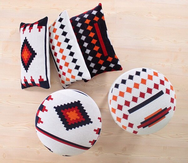 Atelier Del Sofa Puff White Farm - Fehér