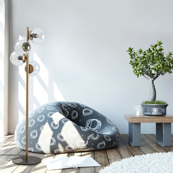 Opviq Floor Lamp Gold Faze - NT - 116