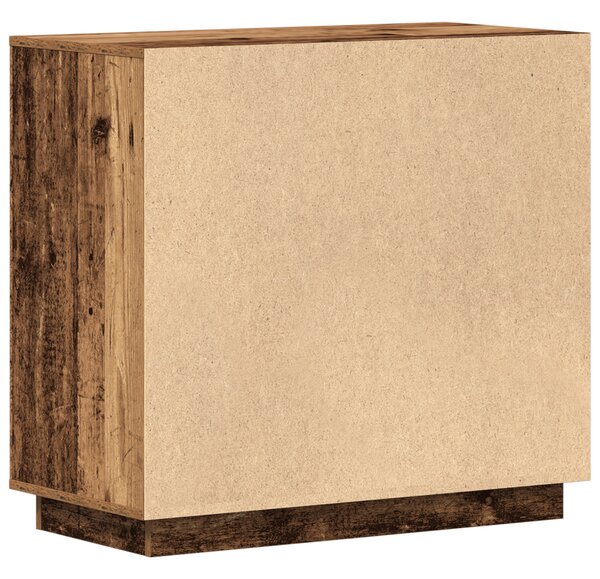 Büfé Régi Fa 80x34x75 cm Műszaki Fa